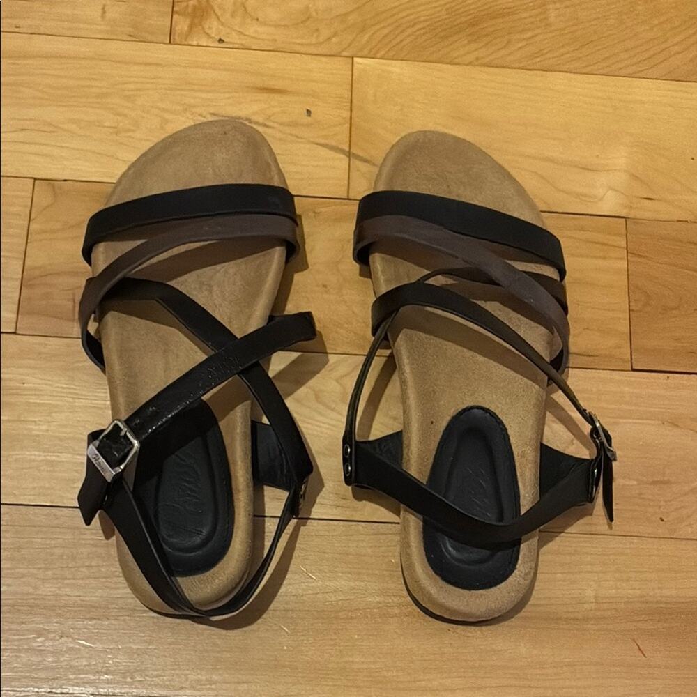 Women's Parex Black Strappy Sandals